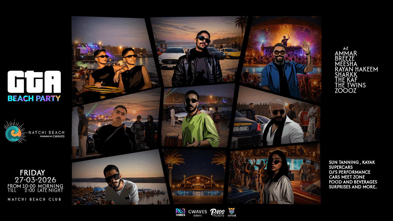 GTA Beach Party By CWAVE